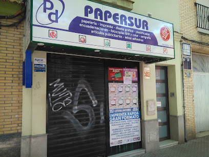 Papersur | Imprenta y Papelería en Sevilla - Material de oficina y escolar - Opiniones