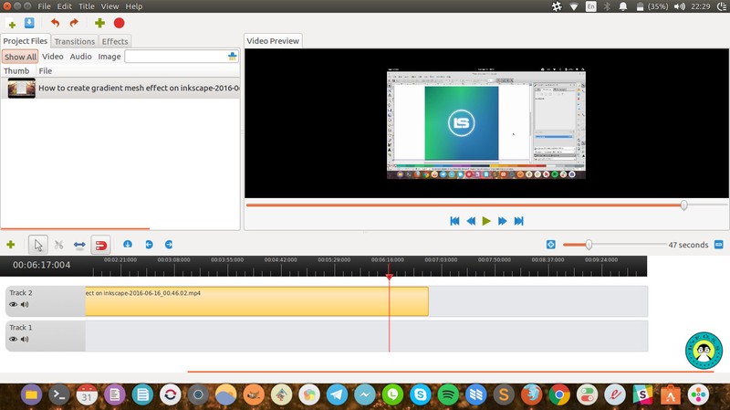 Openshot-free-video-editor-on-ubuntu