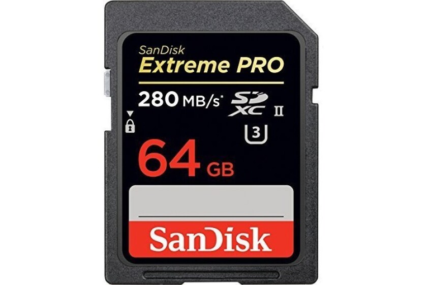 La mejor tarjeta de memoria SanDisk Extreme PRO SDXC UHS-II de 64 GB