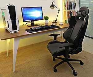Una muestra de imagen de la silla de oficina para juegos de SONGMICS