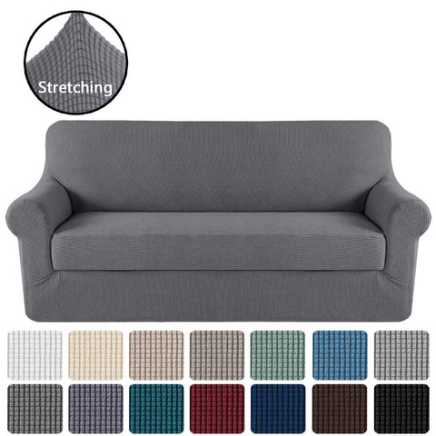 Funda de sofá con textura para sofá cama y sofá de esquina