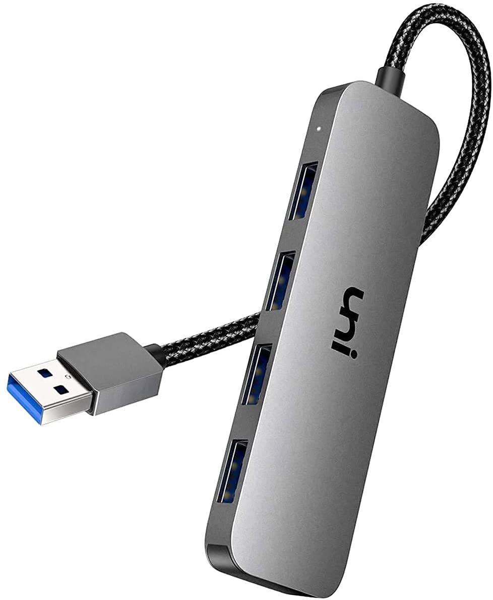 Hub USB 3.0 de 4 puertos Uni