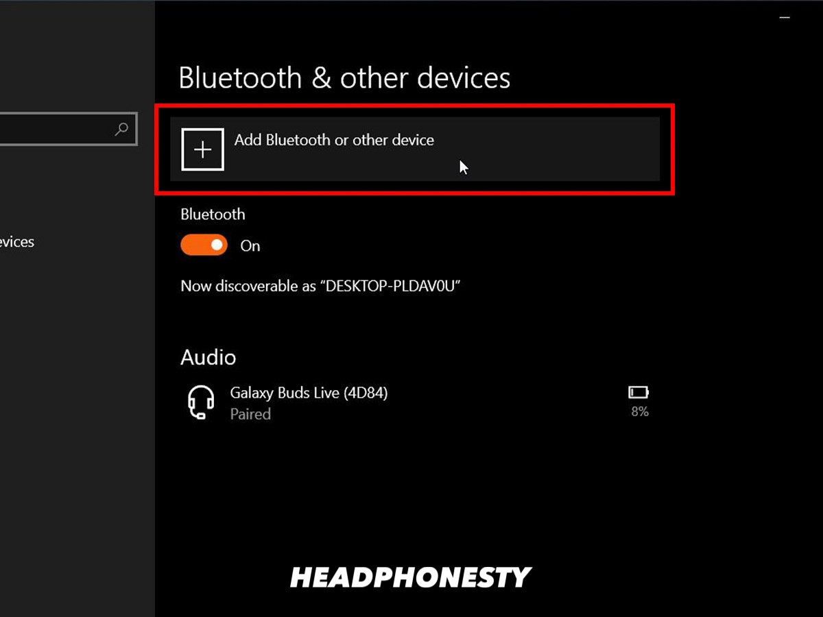 Añadir dispositivos Bluetooth