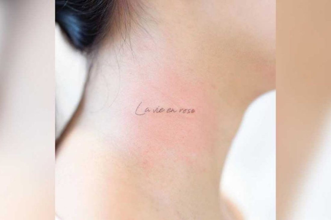 Ve siempre la vida en tonos coloridos con este tatuaje de letras . (de: tattoofilter/Tattooist Arar) https://www.tattoofilter.com/artists/tattooistarar