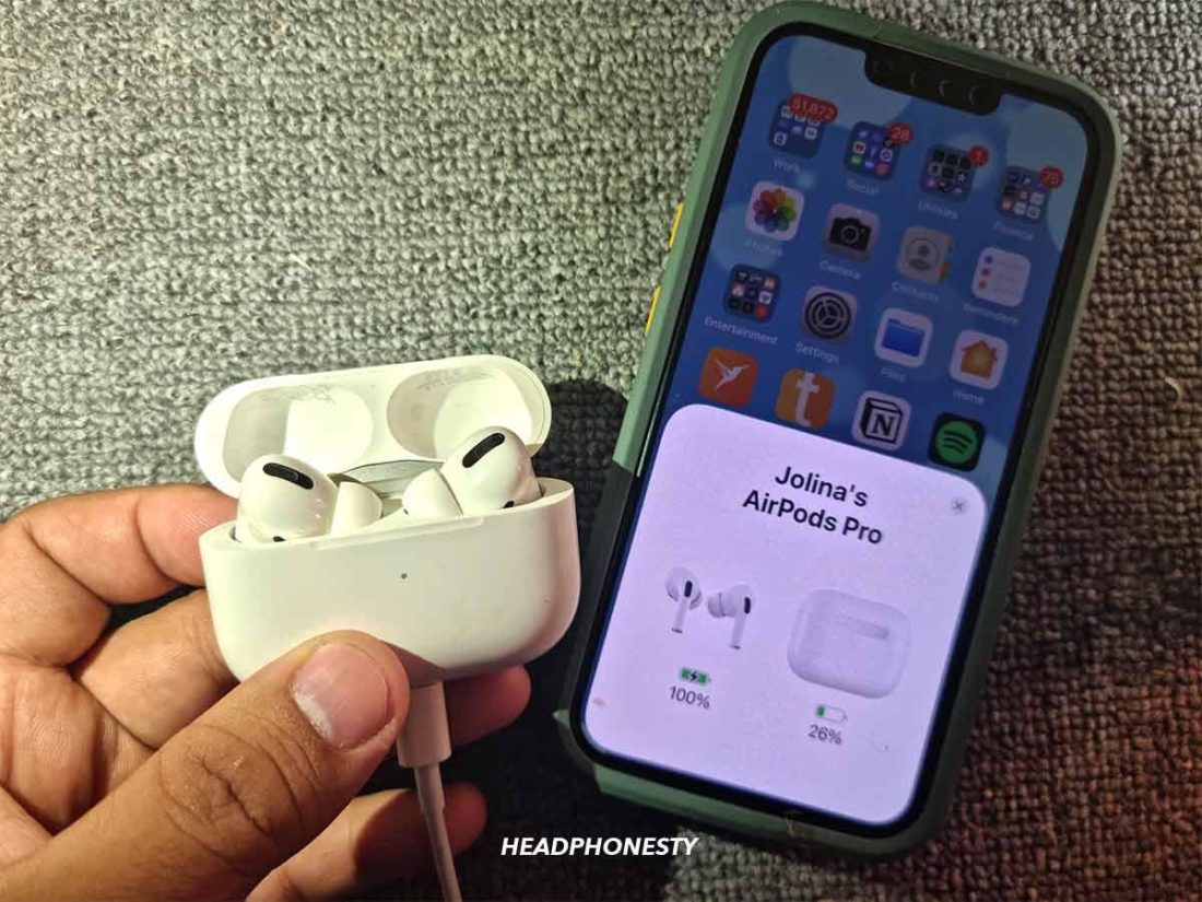 Conectar los AirPods al iPhone