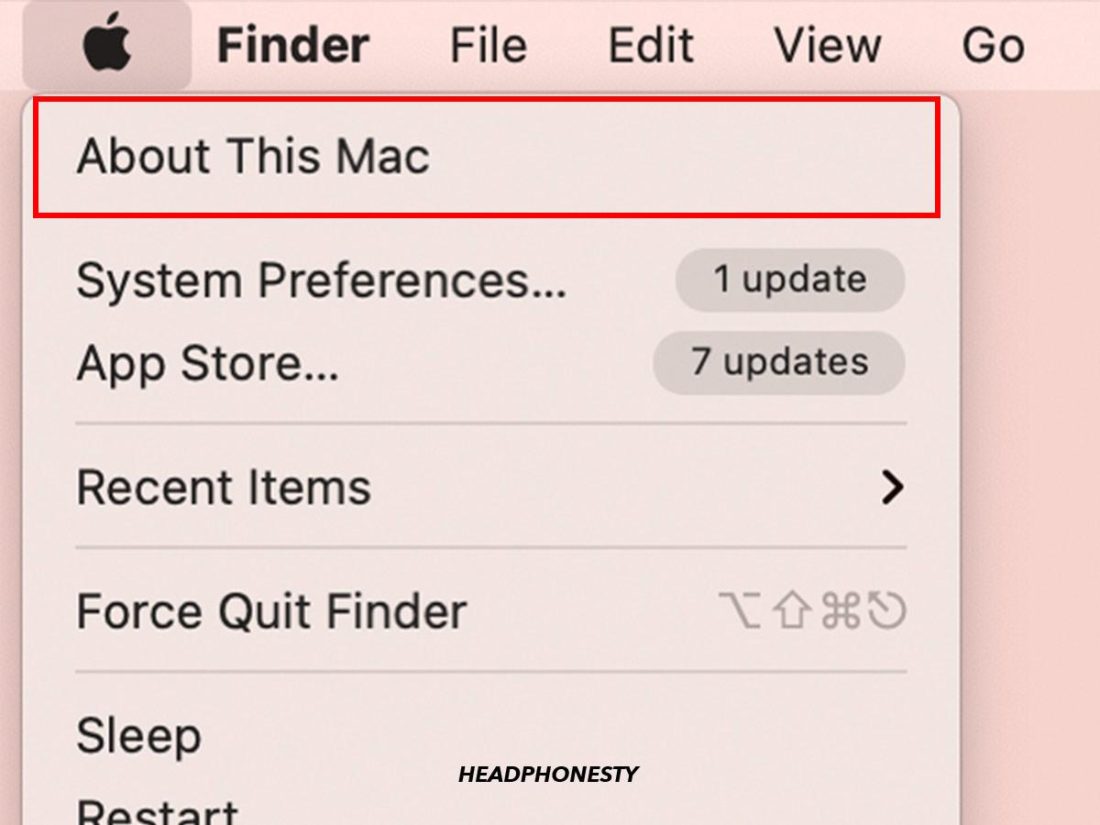 Acceder a 'Acerca de este Mac'
