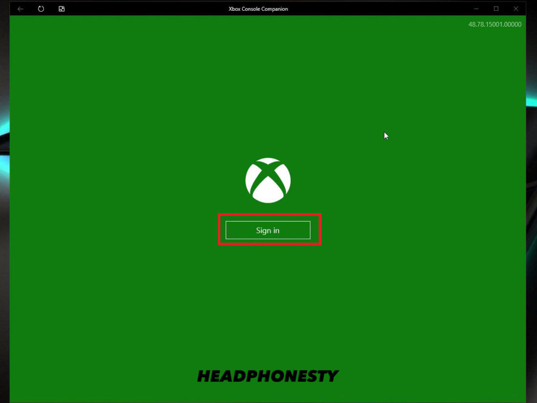 Acceder a la aplicación Xbox