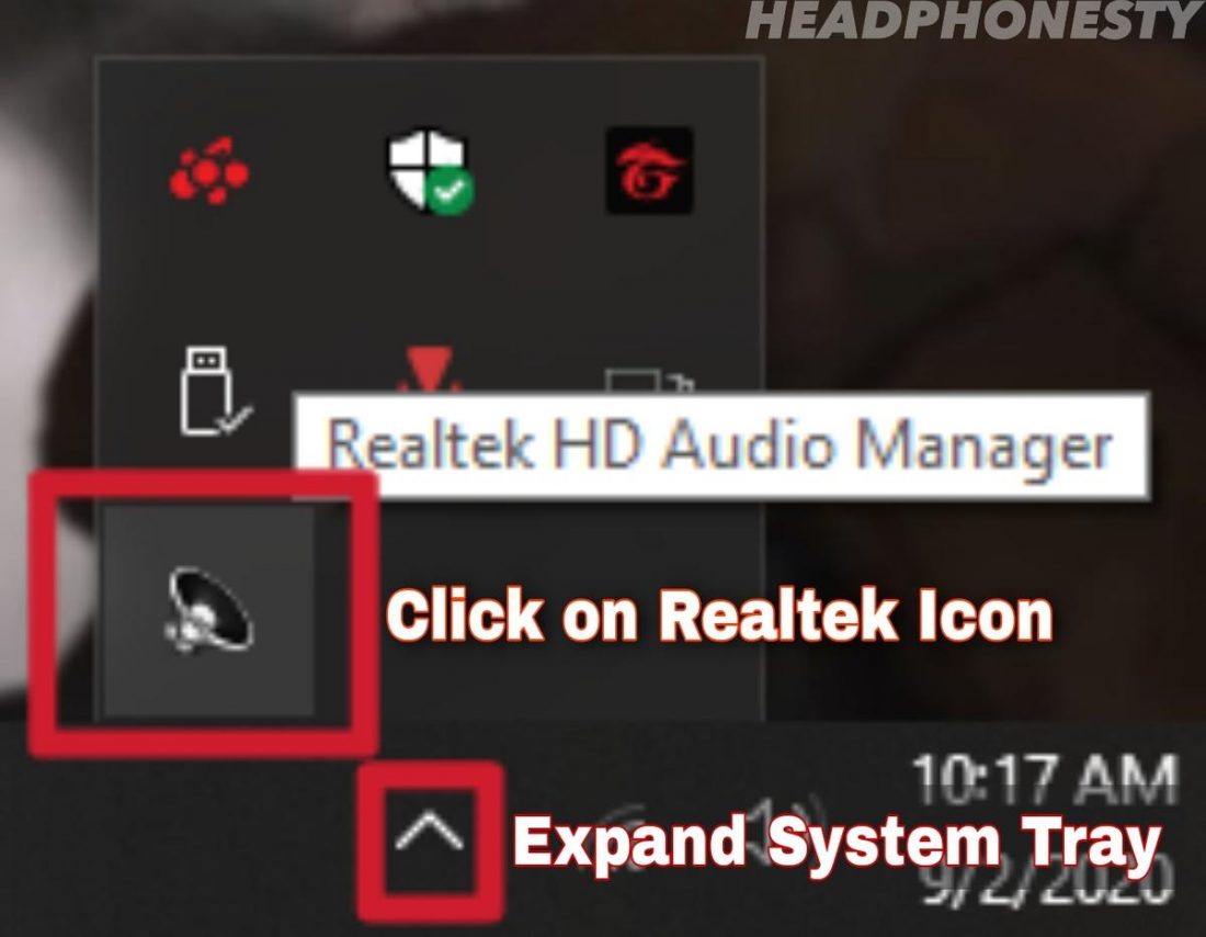 Abrir Realtek HD Audio Manager