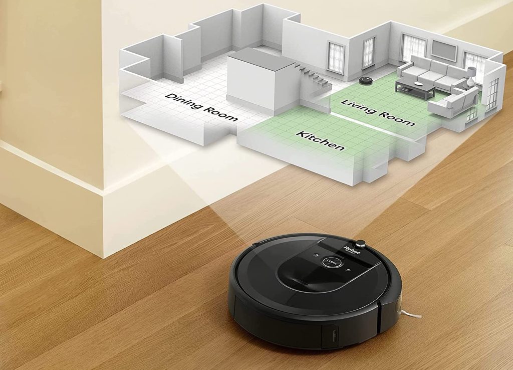 Mapa de iRobot Roomba i7+