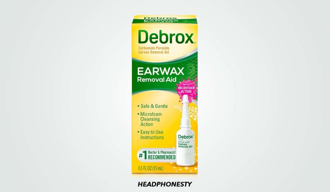 Ayuda para eliminar el cerumen Debrox (De: Amazon)