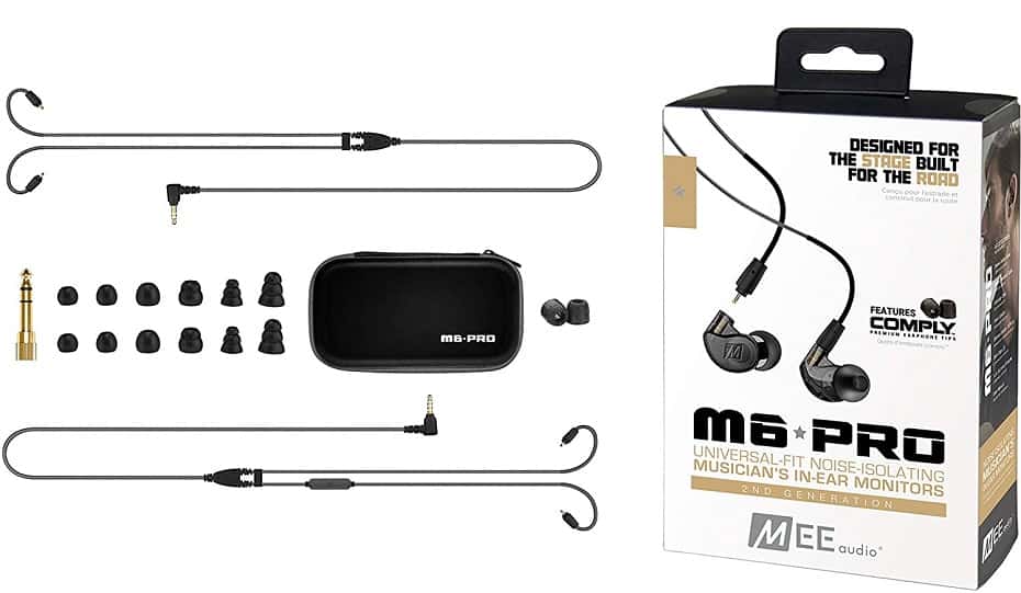 Mee Audio M6 Pro 2ª Generación Dentro de la Caja