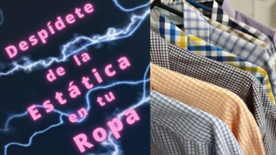 Cómo evitar la acumulación de estática en la ropa al usar la secadora