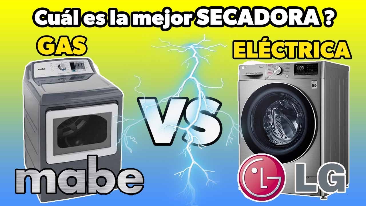 Secadoras a gas vs. secadoras eléctricas: Diferencias y beneficios